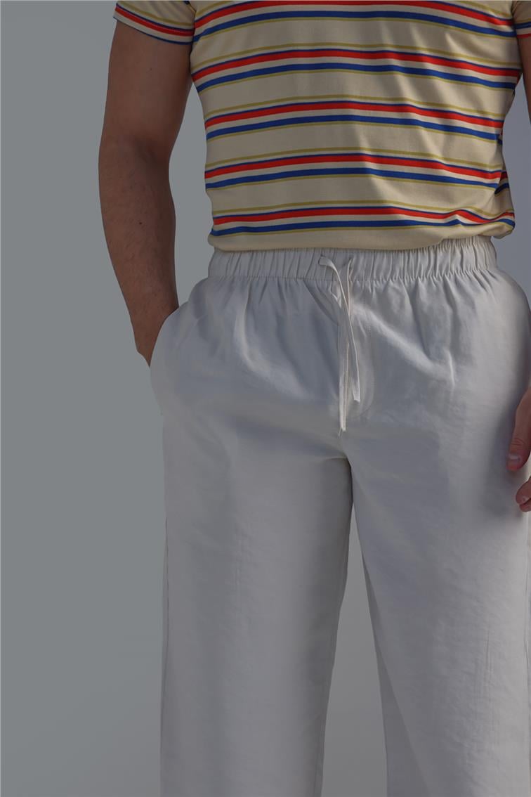 Tiril Baggy Pant. Krem