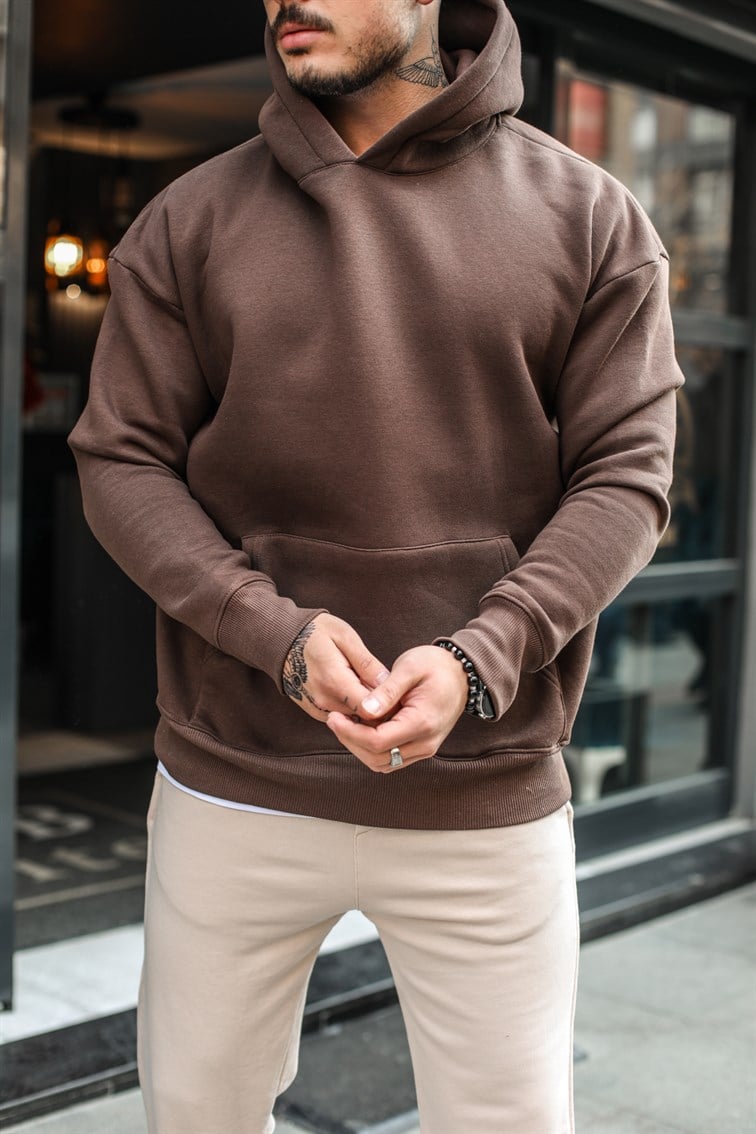Unprinted Oversize Sweatshirt