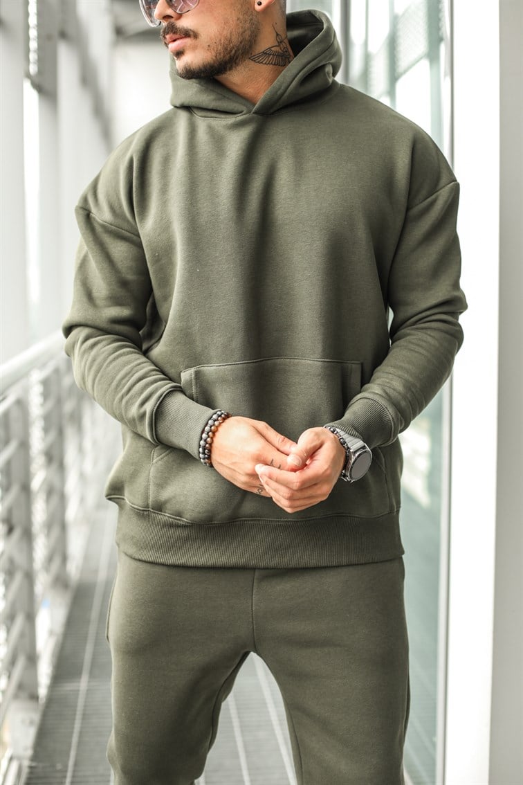 Unprinted Oversize Sweatshirt