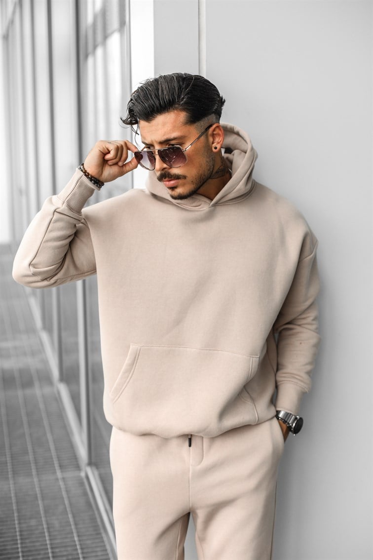 Unprinted Oversize Sweatshirt