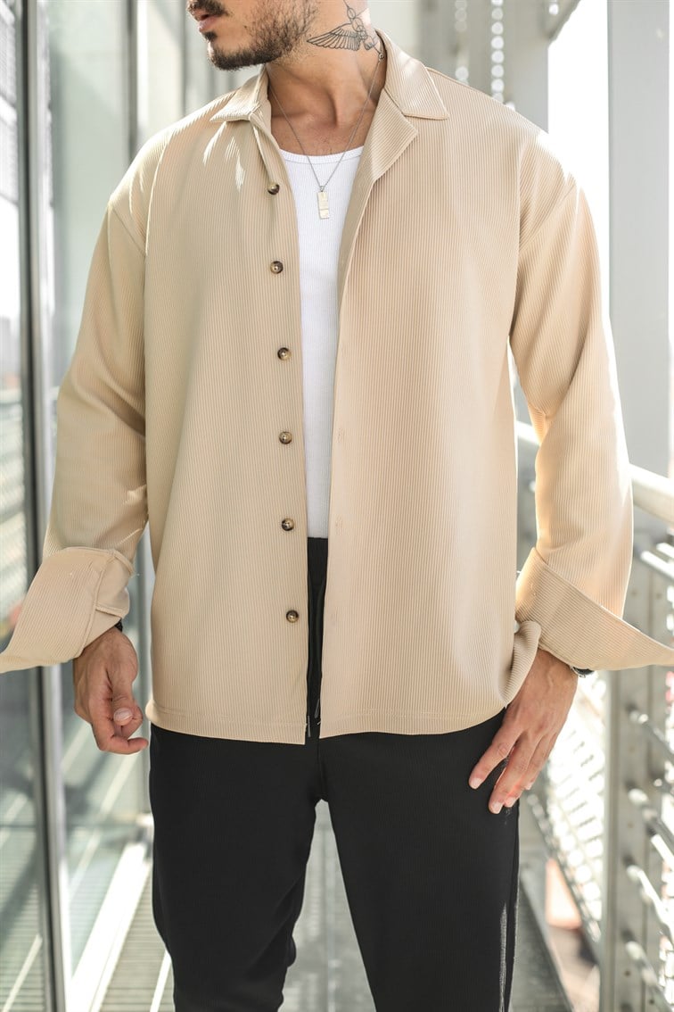 Viscon Basıc Oversize Gömlek