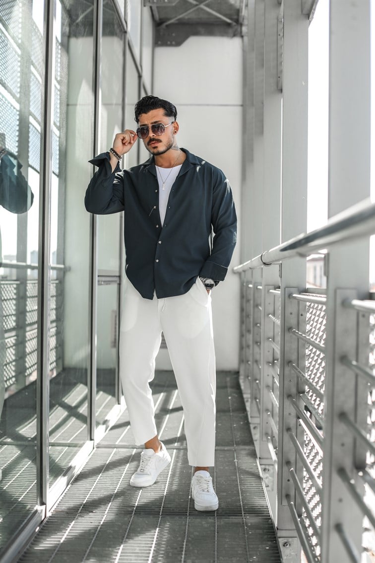 Viscon Basıc Oversize Gömlek