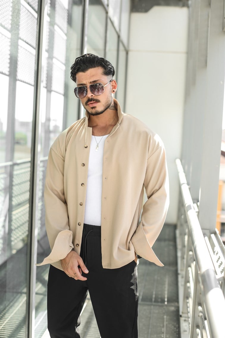 Viscon Basıc Oversize Gömlek