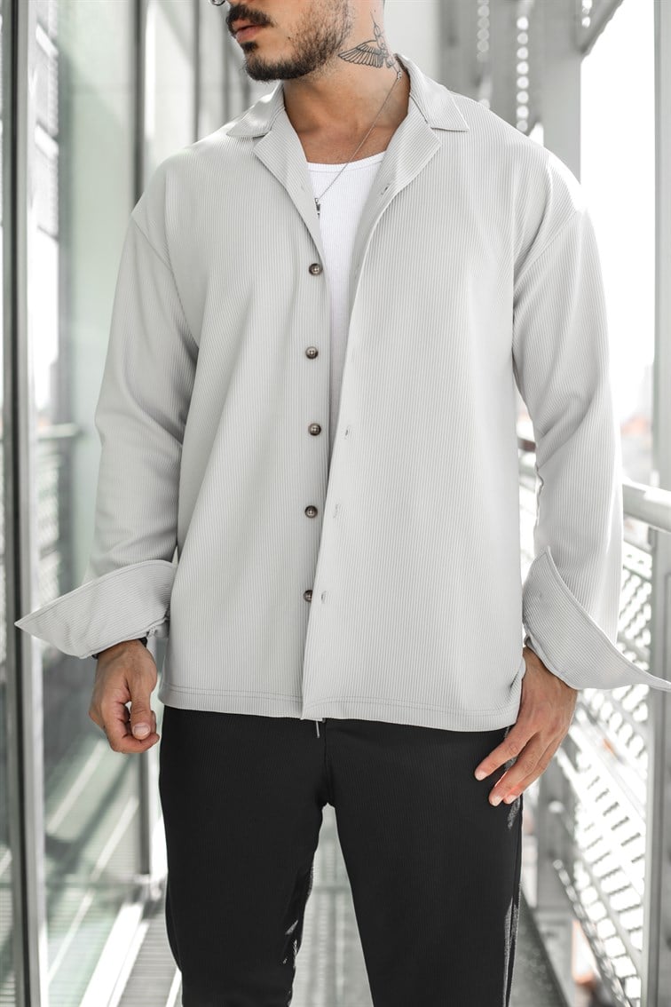 Viscon Basıc Oversize Gömlek