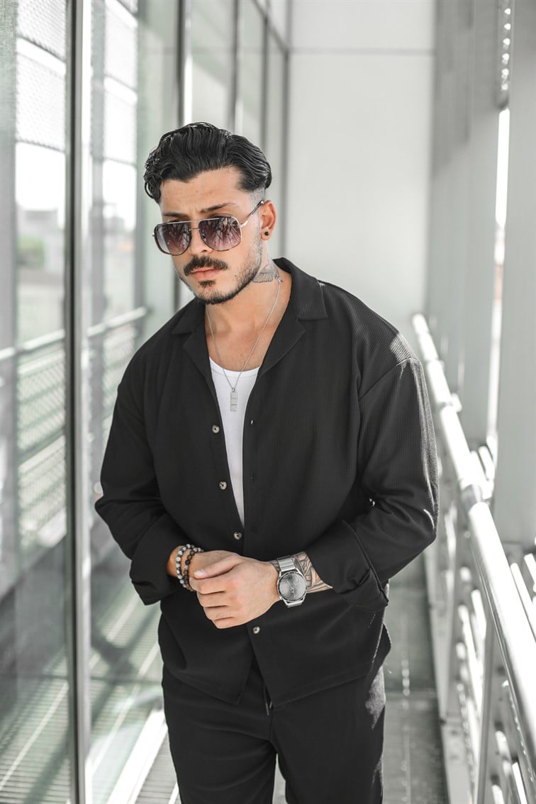 Viscon Basıc Oversize Gömlek