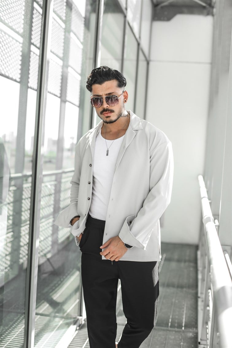 Viscon Basıc Oversize Gömlek