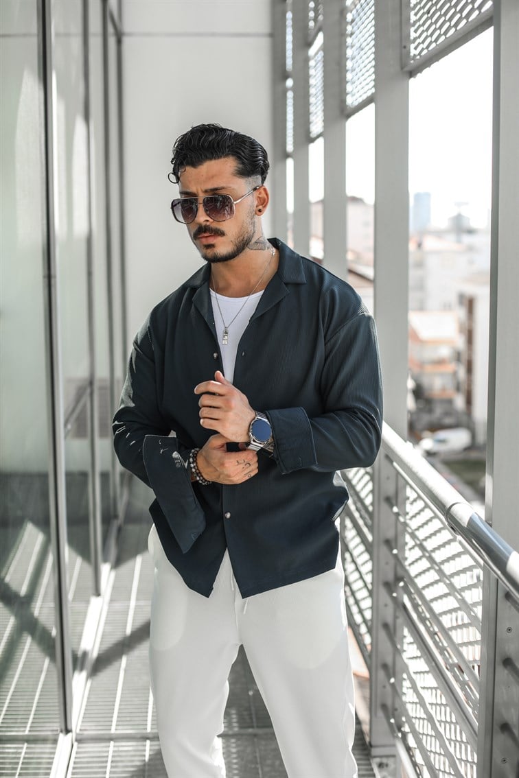 Viscon Basıc Oversize Gömlek