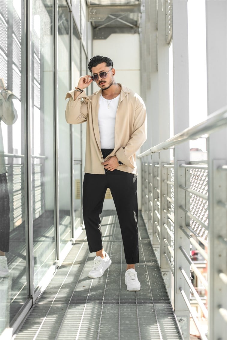 Viscon Basıc Oversize Gömlek