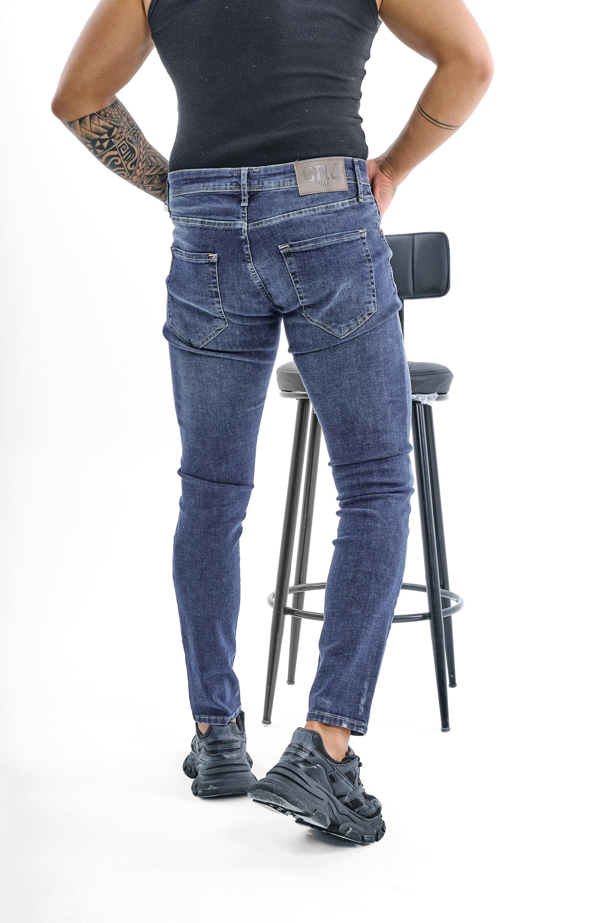 West Skinny Jean Koyu Mavi