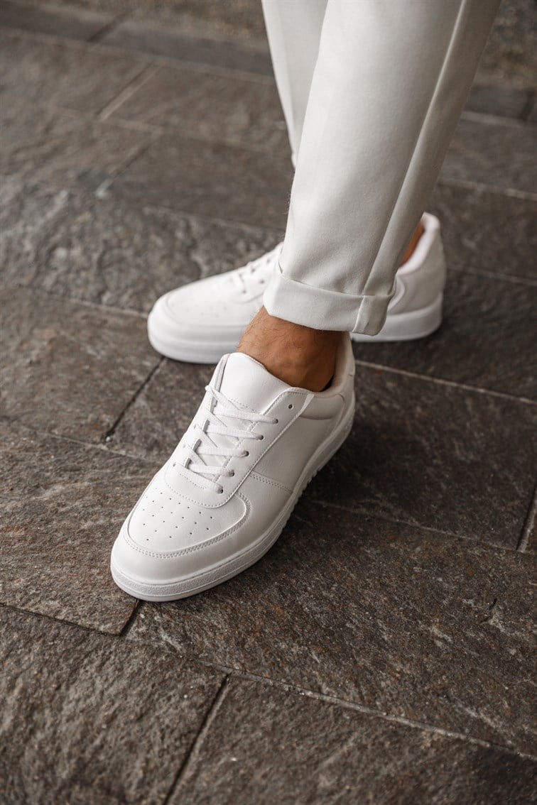 White Sneakers Shoes