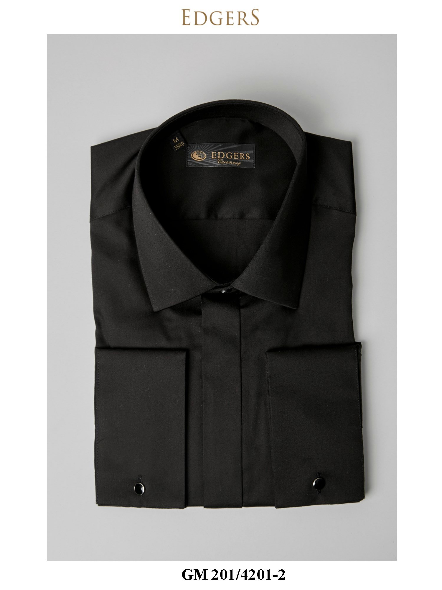 Edgers  Black Slim Fit Gömlek GM 201-4201