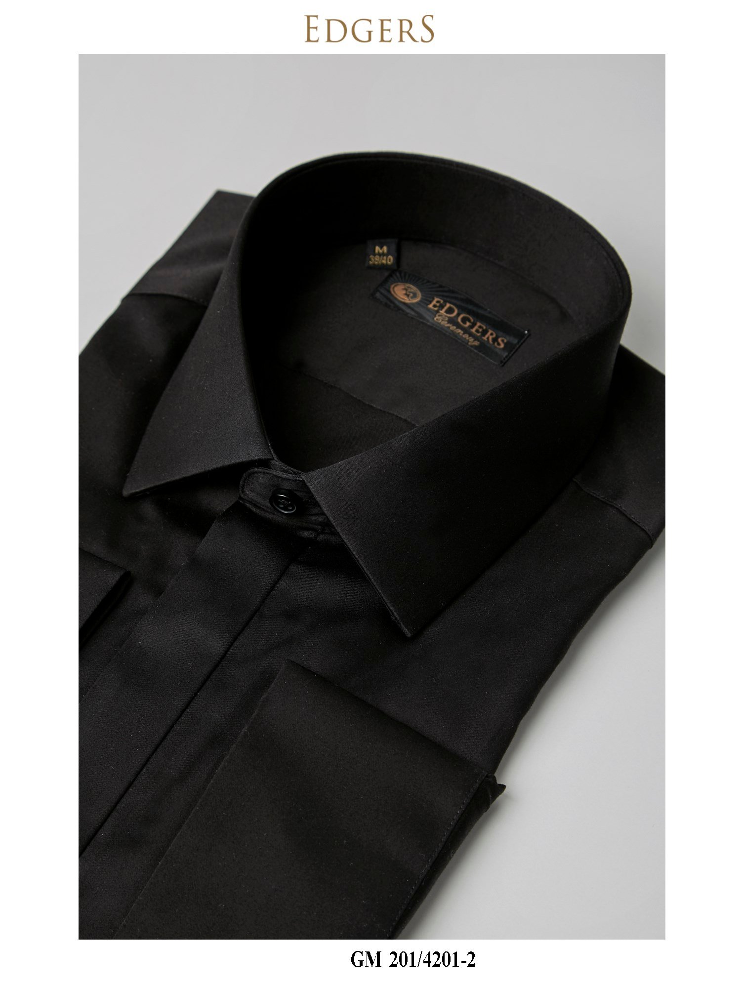 Edgers  Black Slim Fit Gömlek GM 201-4201