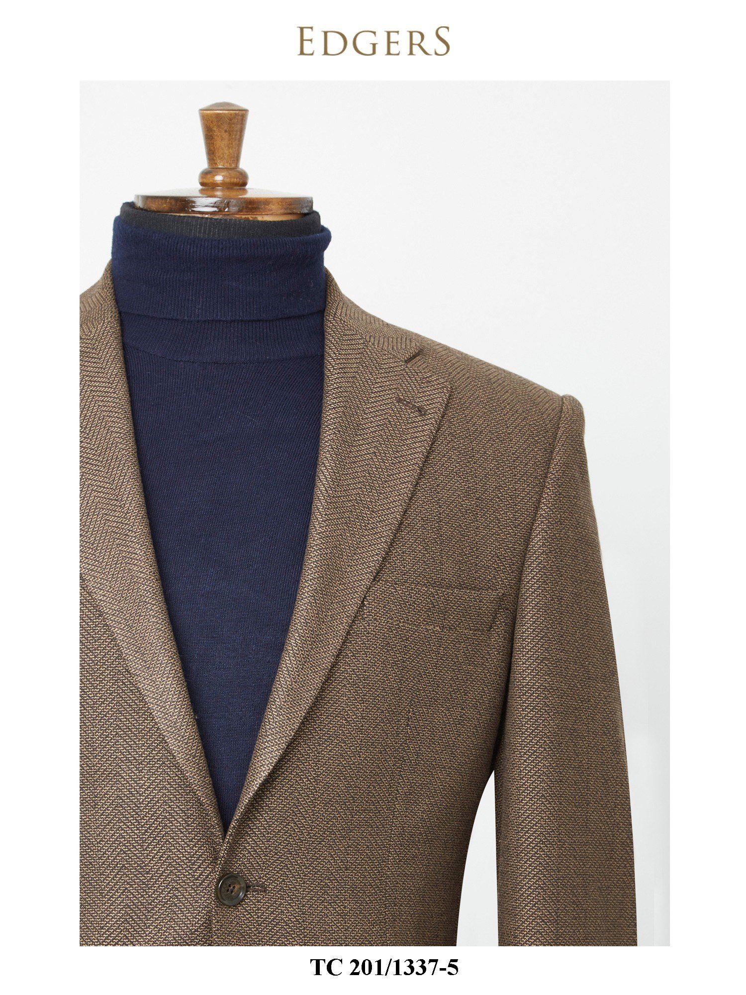 Single Breasted Slim Fit Brown Suit Wholesale