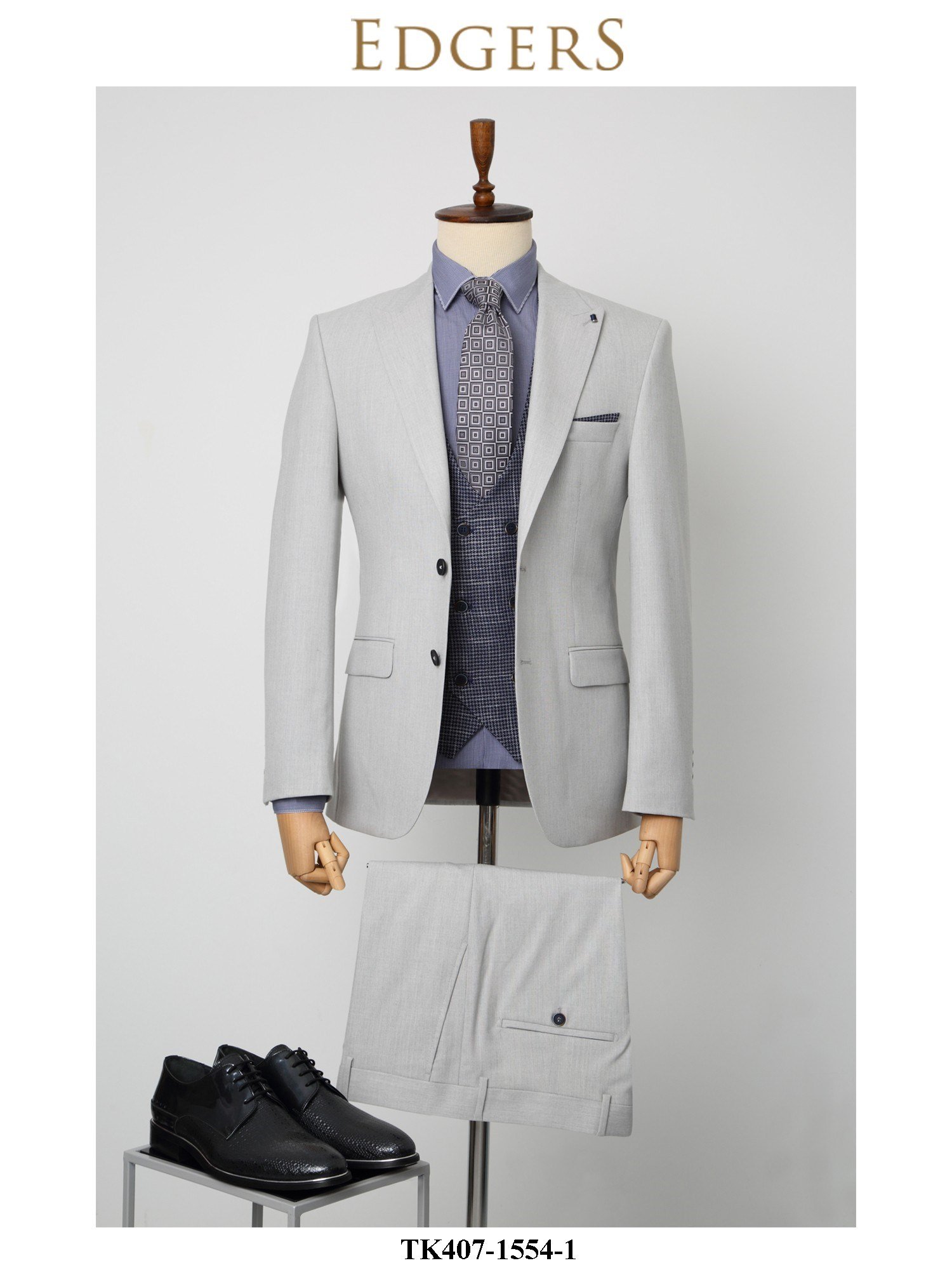 Blue / Light-Blue - Flap Pocket