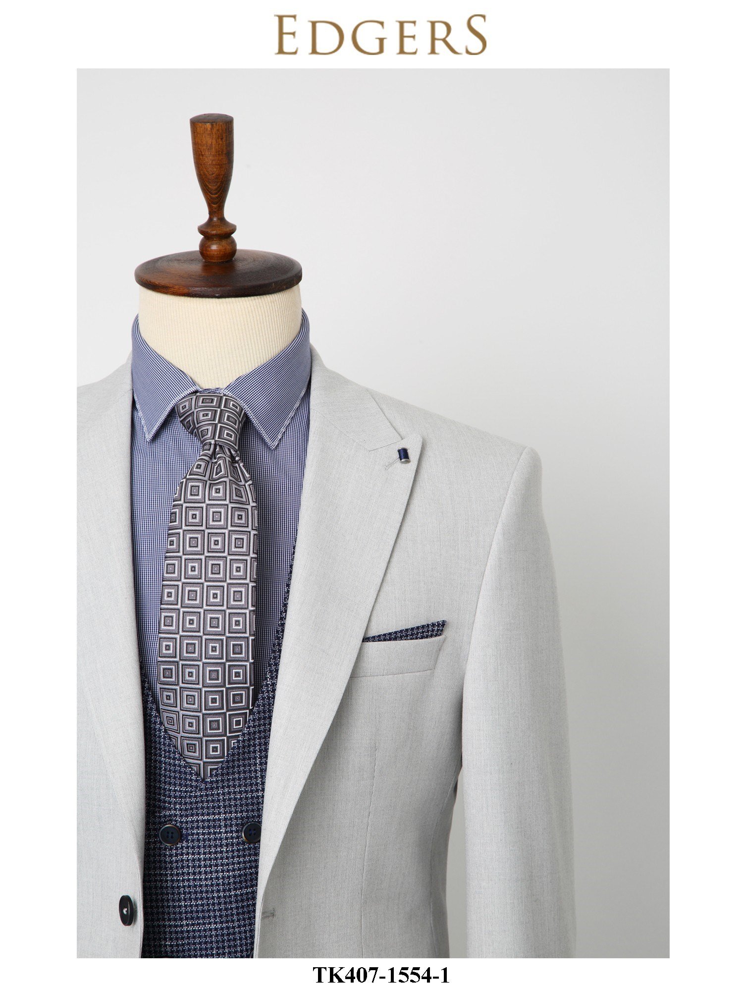 Blue / Light-Blue - Flap Pocket