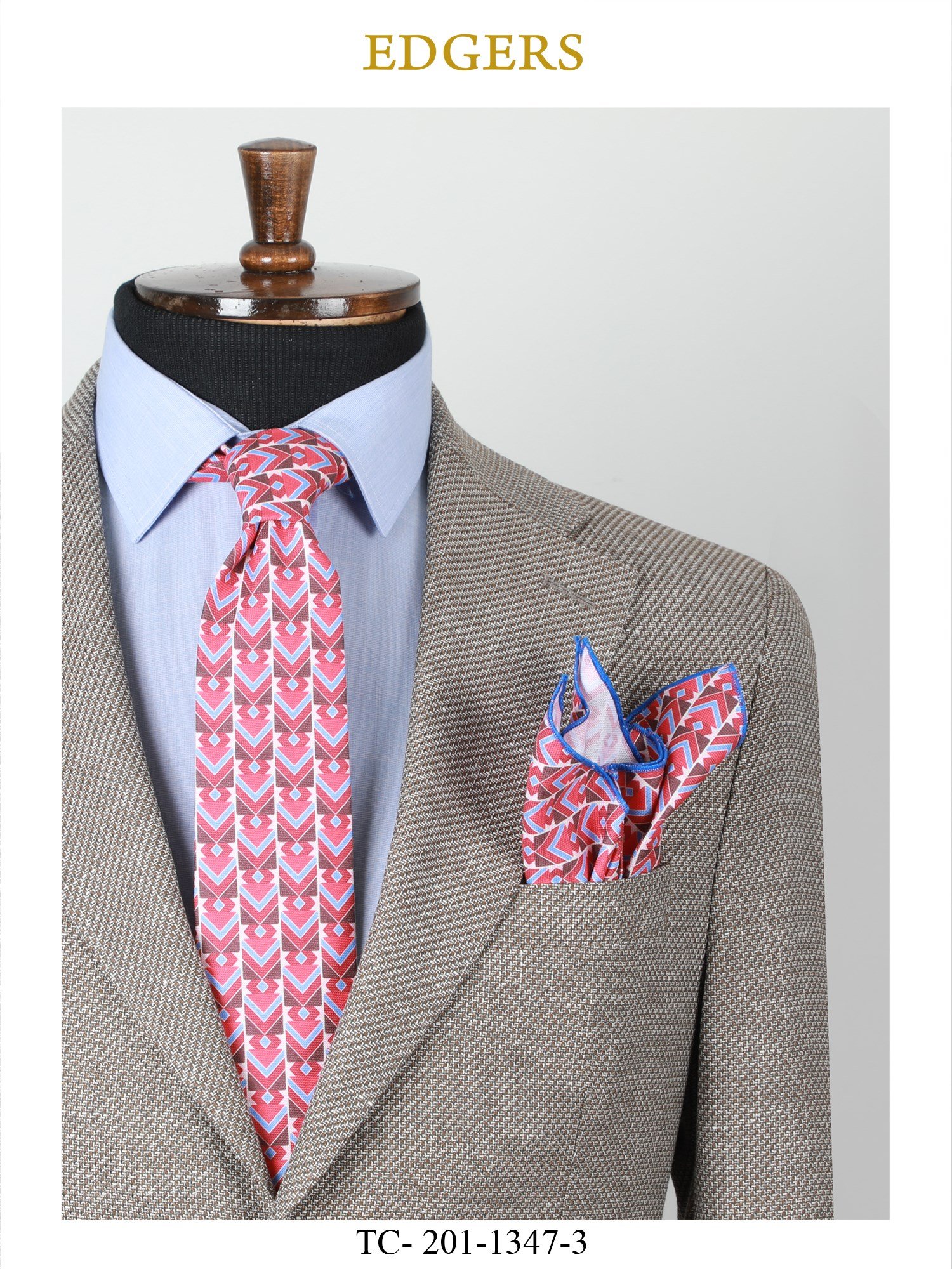 Edgers  Grey Slim Fit Ceket TC 201-1347
