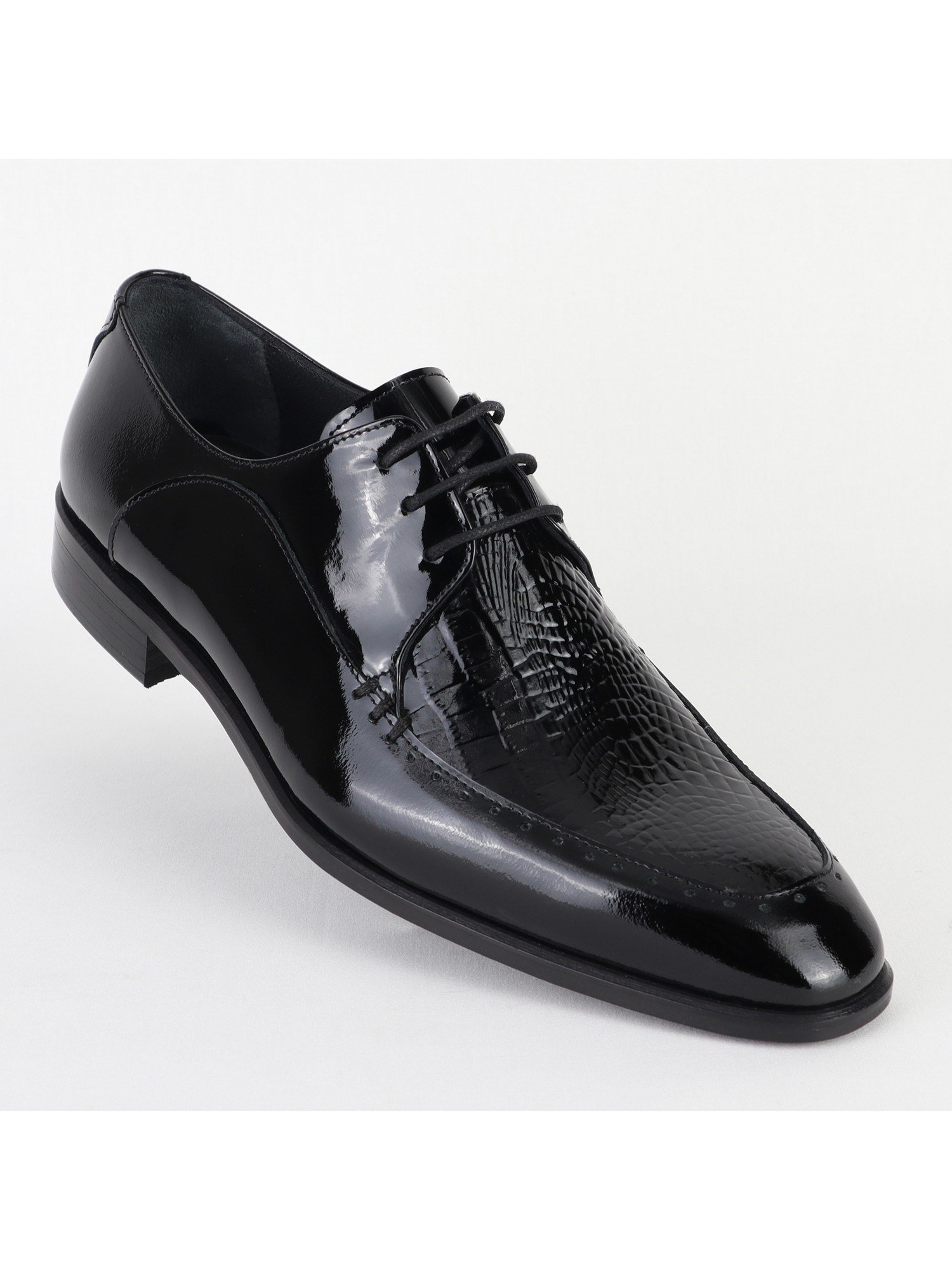 Men's Shoes Black Classic Leather Wholesale