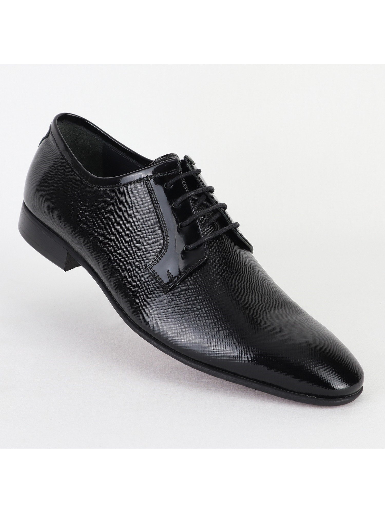 Black Leather Men's Classic Shoes Wholesale