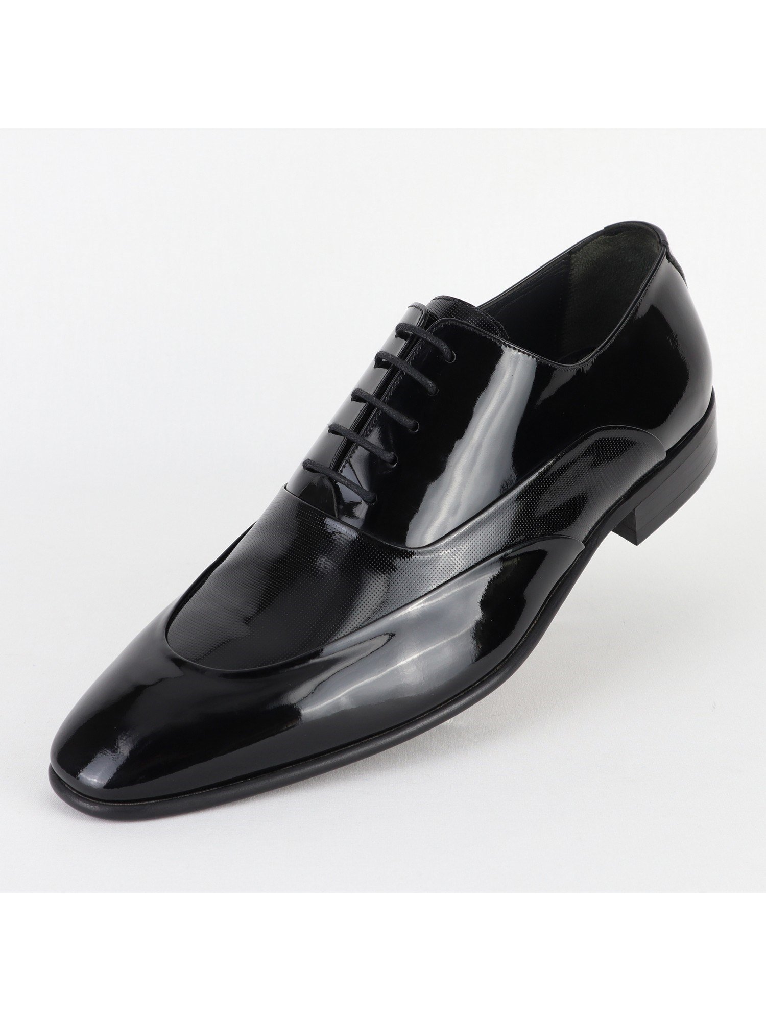 Black Leather Classic Men's Shoes Wholesale