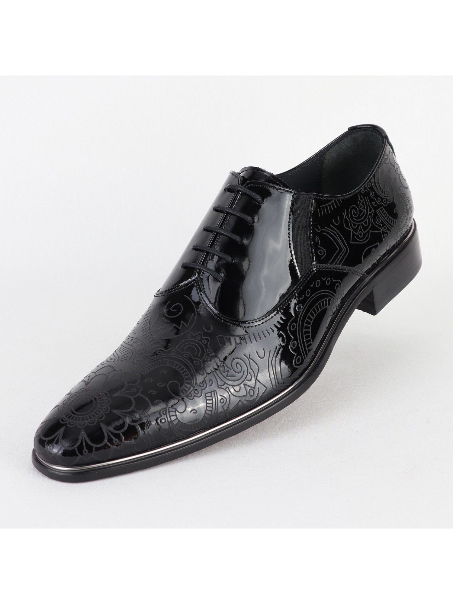 Classic Leather Men's Shoes Black Wholesale