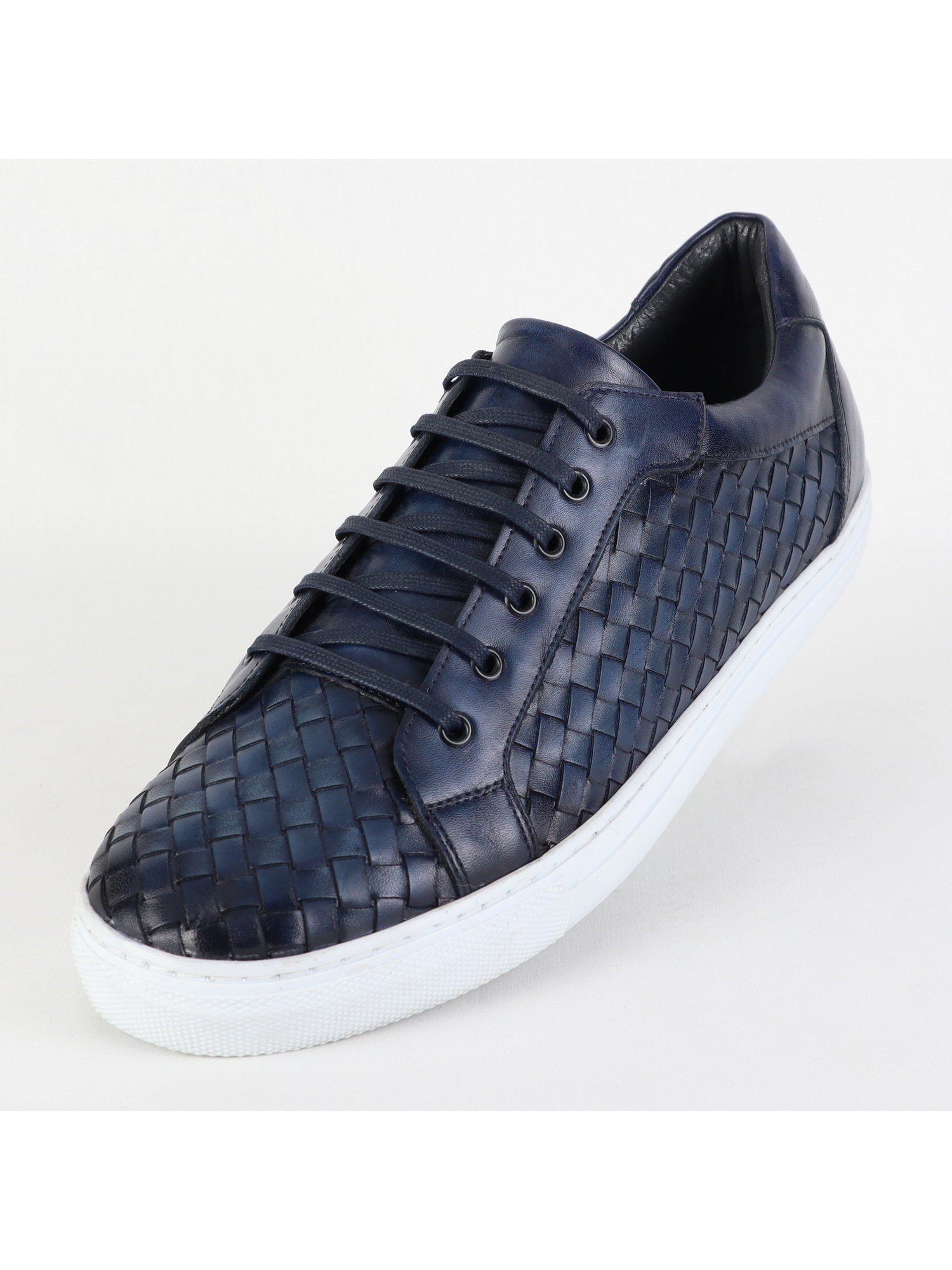 Edgers Klasik Bağcıklı Deri Navy Blue  Ayakkabı AYK-7102