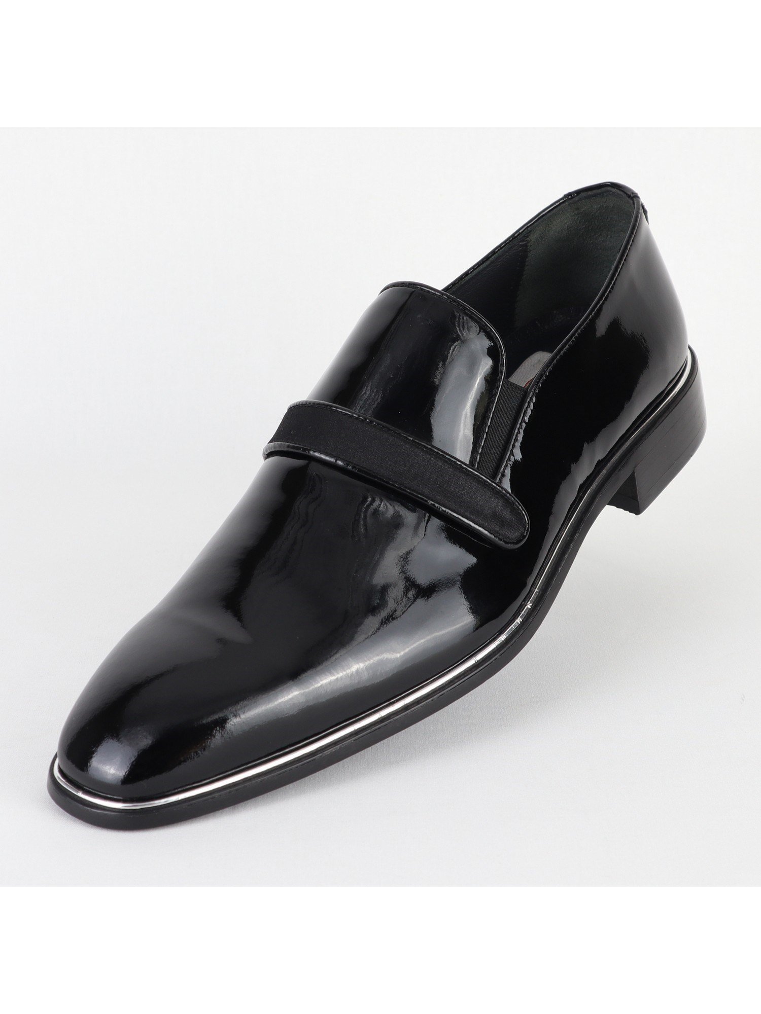 Classic Leather Black Men's Shoes Wholesale