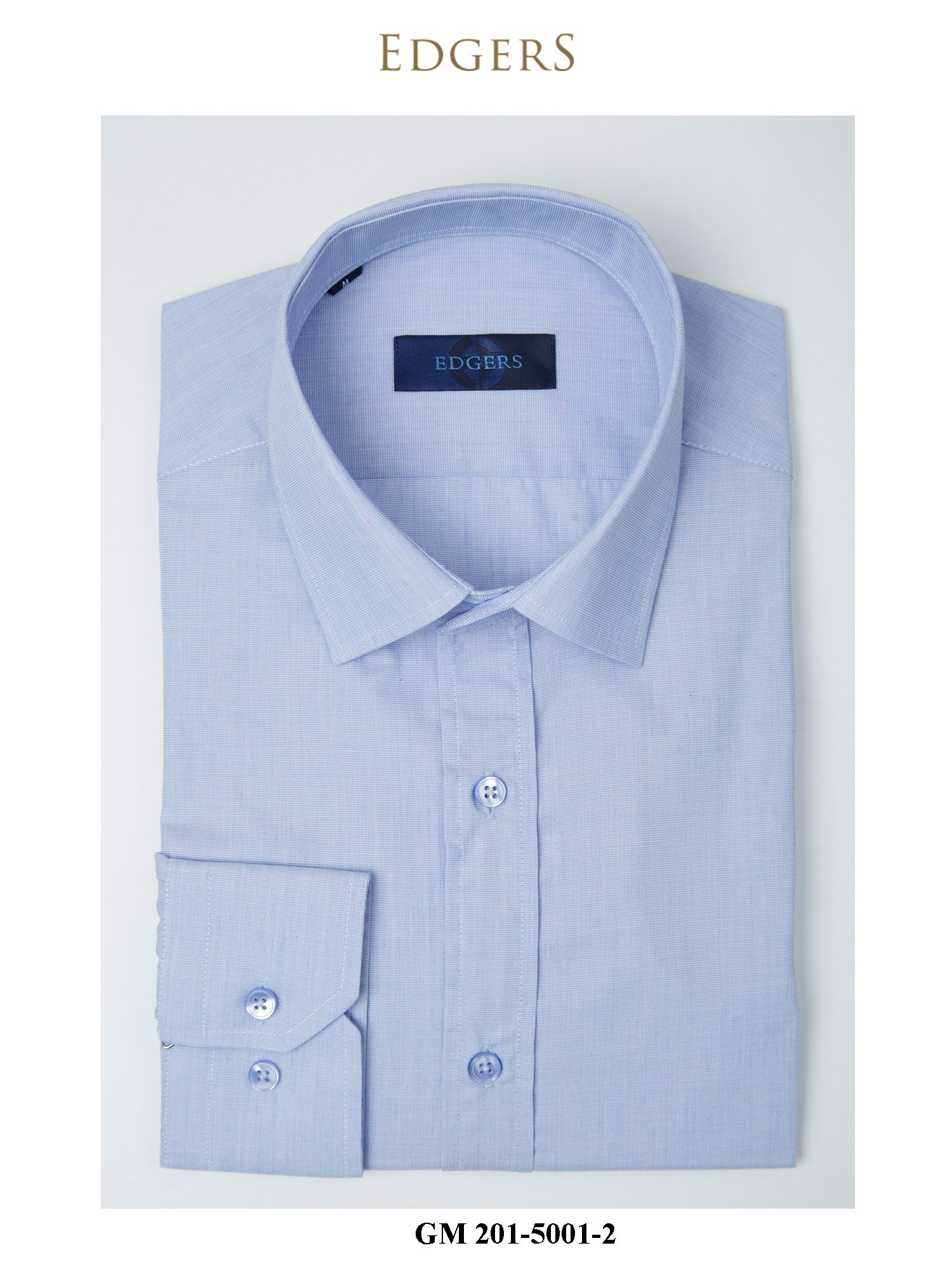 Edgers  Light Blue Slim Fit Gömlek GM 201-5001