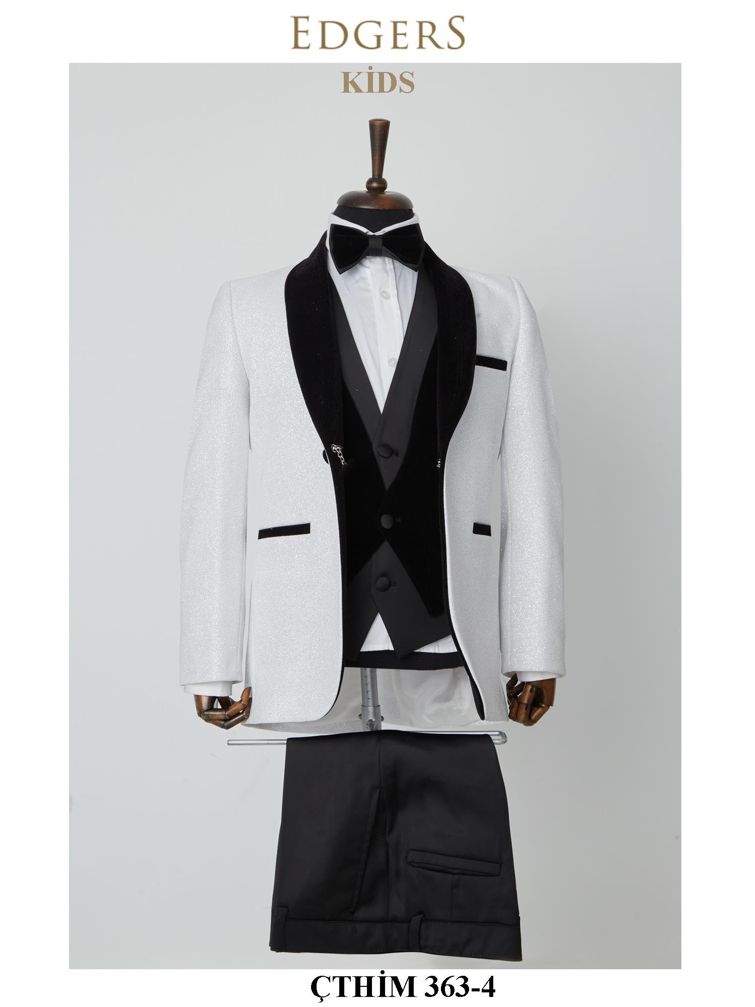 Edgers   Slim Fit Çocuk Damatlık Takım ÇTHİM 363