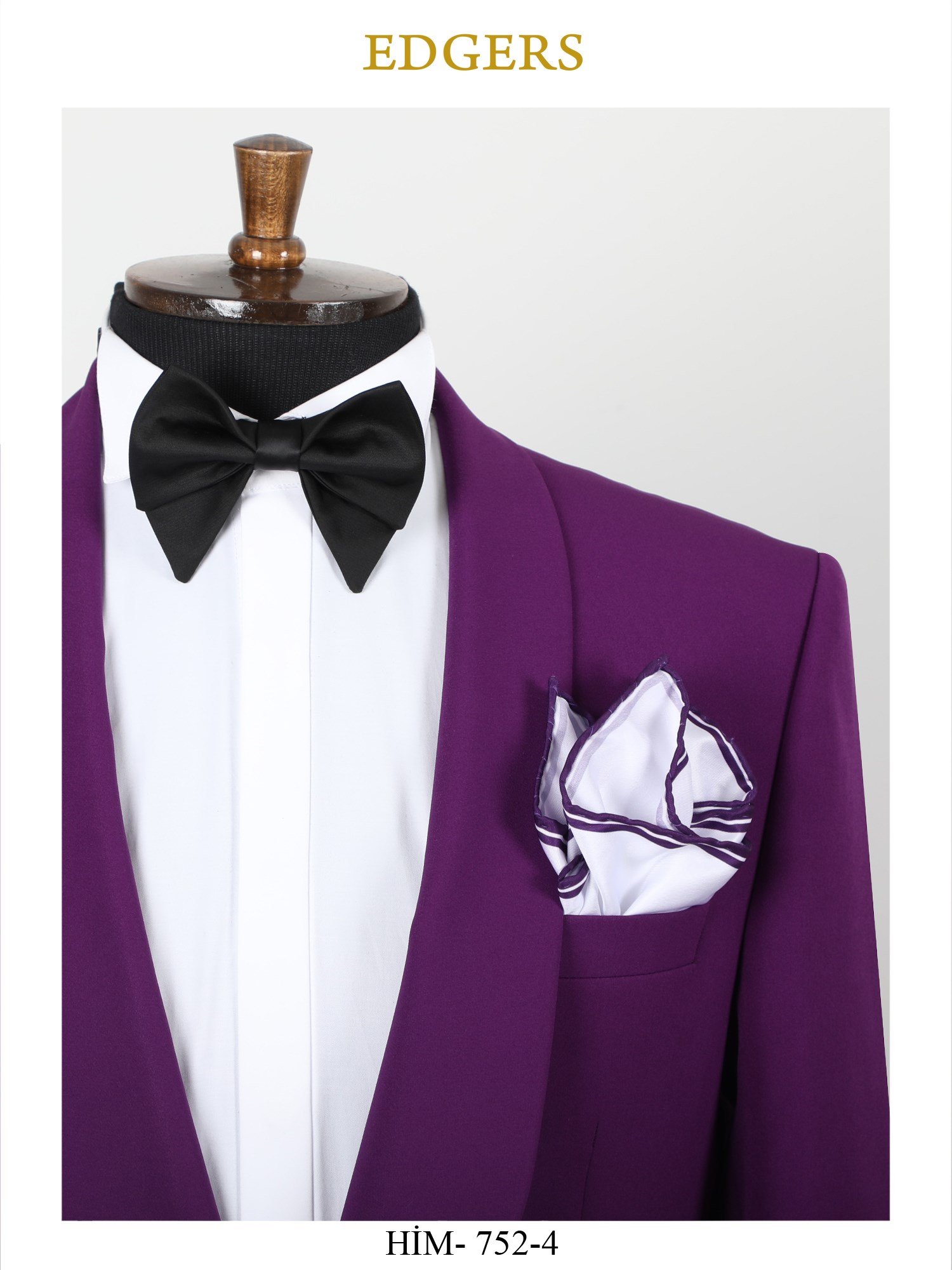 Violet One Button Slim Fit Tuxedo Wholesale