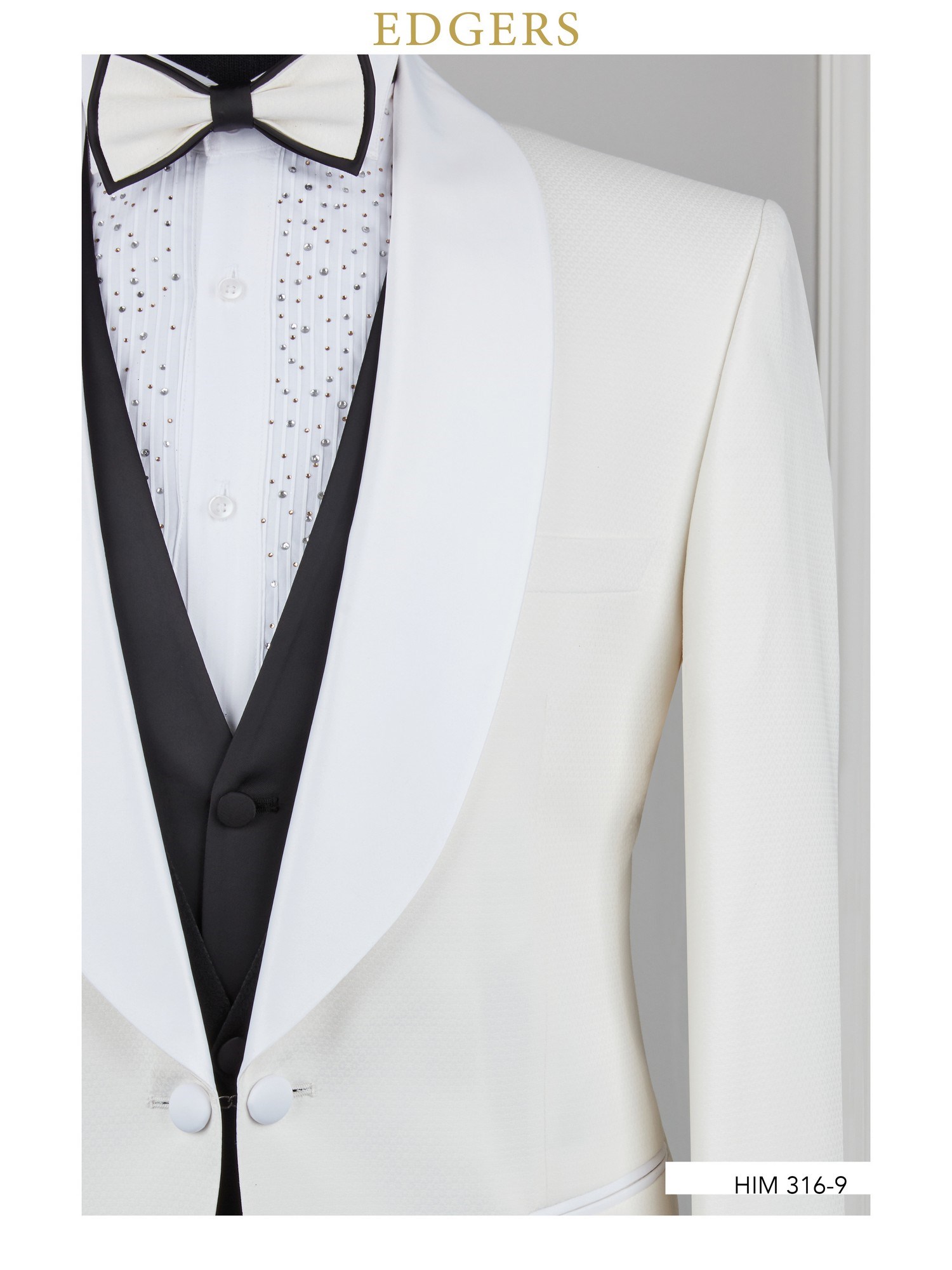 White Shawl Collar Wedding Suit Wholesale