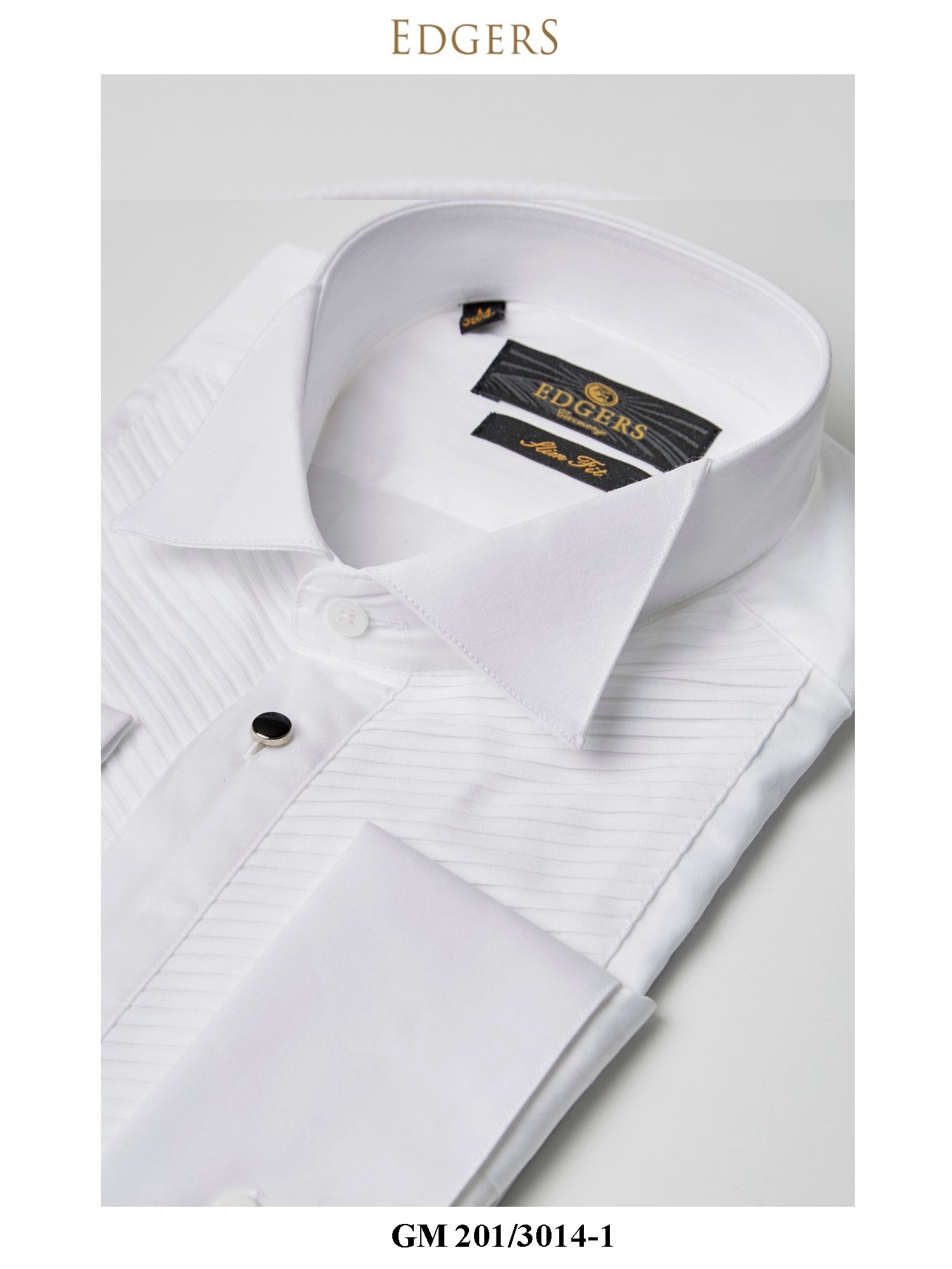 Pointed Collar White Cotton Shirt Wholesale