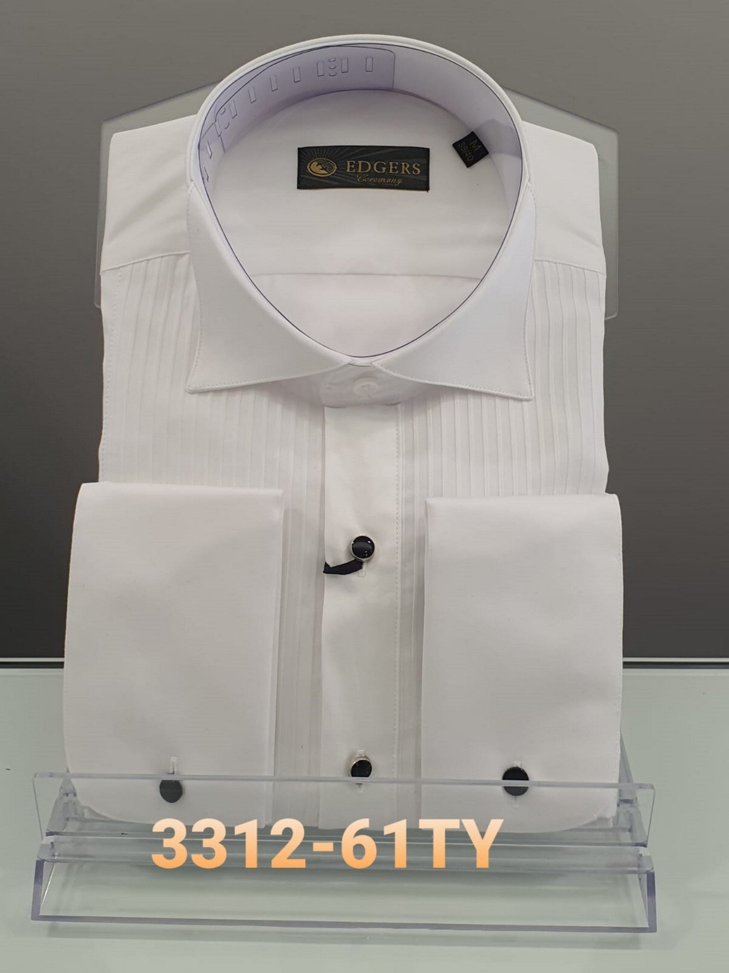 Cotton Patterned White Shirt Wholesale