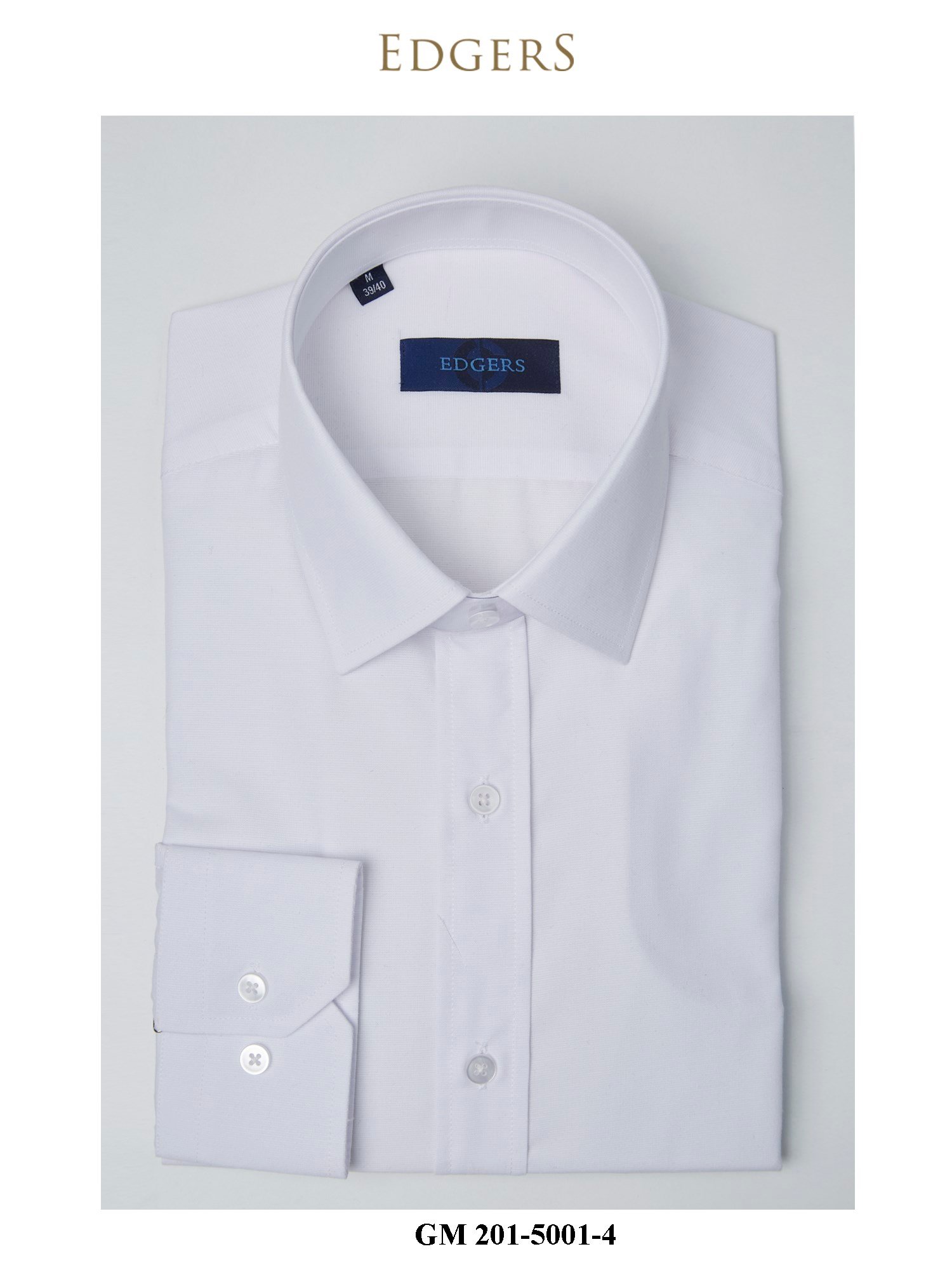Edgers  White Slim Fit Gömlek GM 201-5001