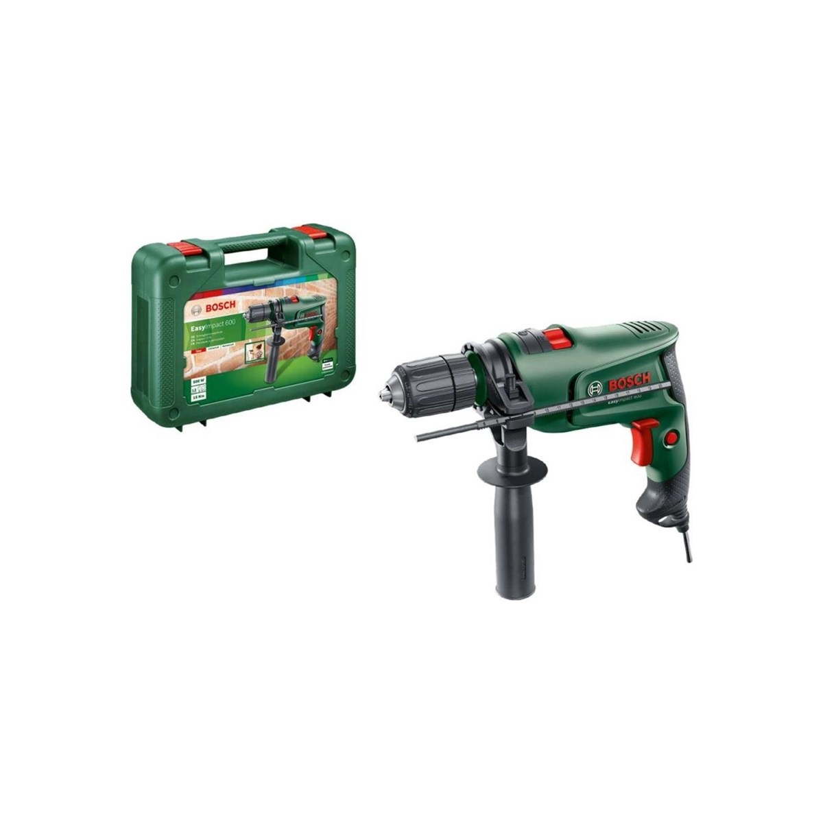 BOSCHBosch Easyimpact Darbeli Matkap 600 W
