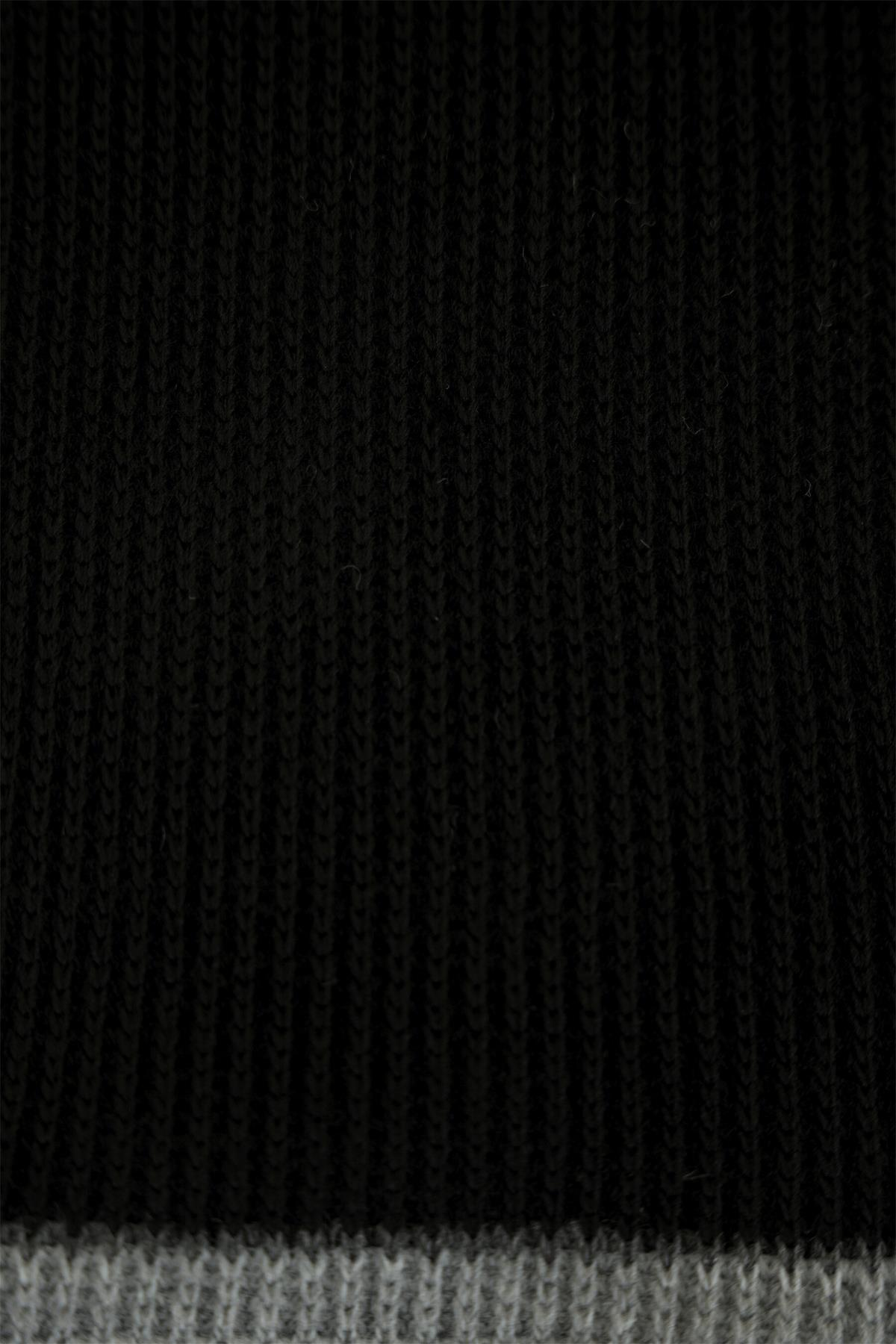 Chuba Çocuk Selanik Örgü Atkı Bere Takımı 7-9 & 10-12 Yaş Siyah CHKIDS106