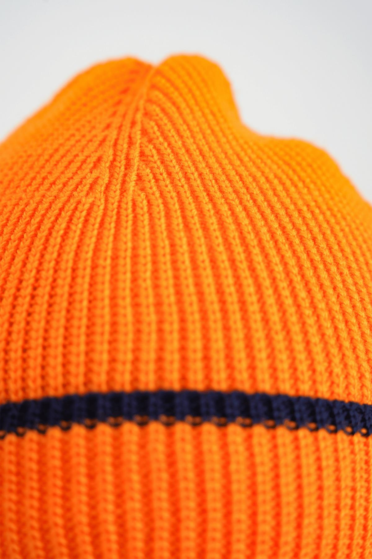 Chuba Çocuk Selanik Örgü Atkı Bere Takımı 7-9 & 10-12 Yaş Oranj CHKIDS106