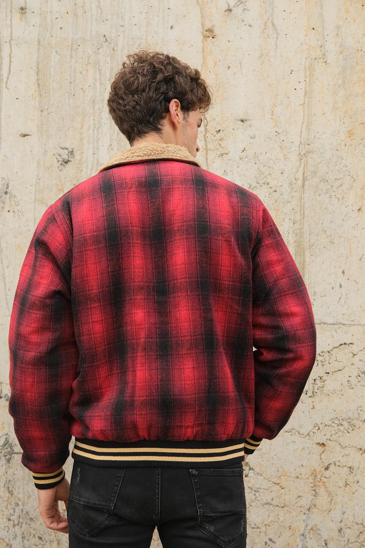 Chuba Erkek Bomber Ekose Kolej Mont 23W105