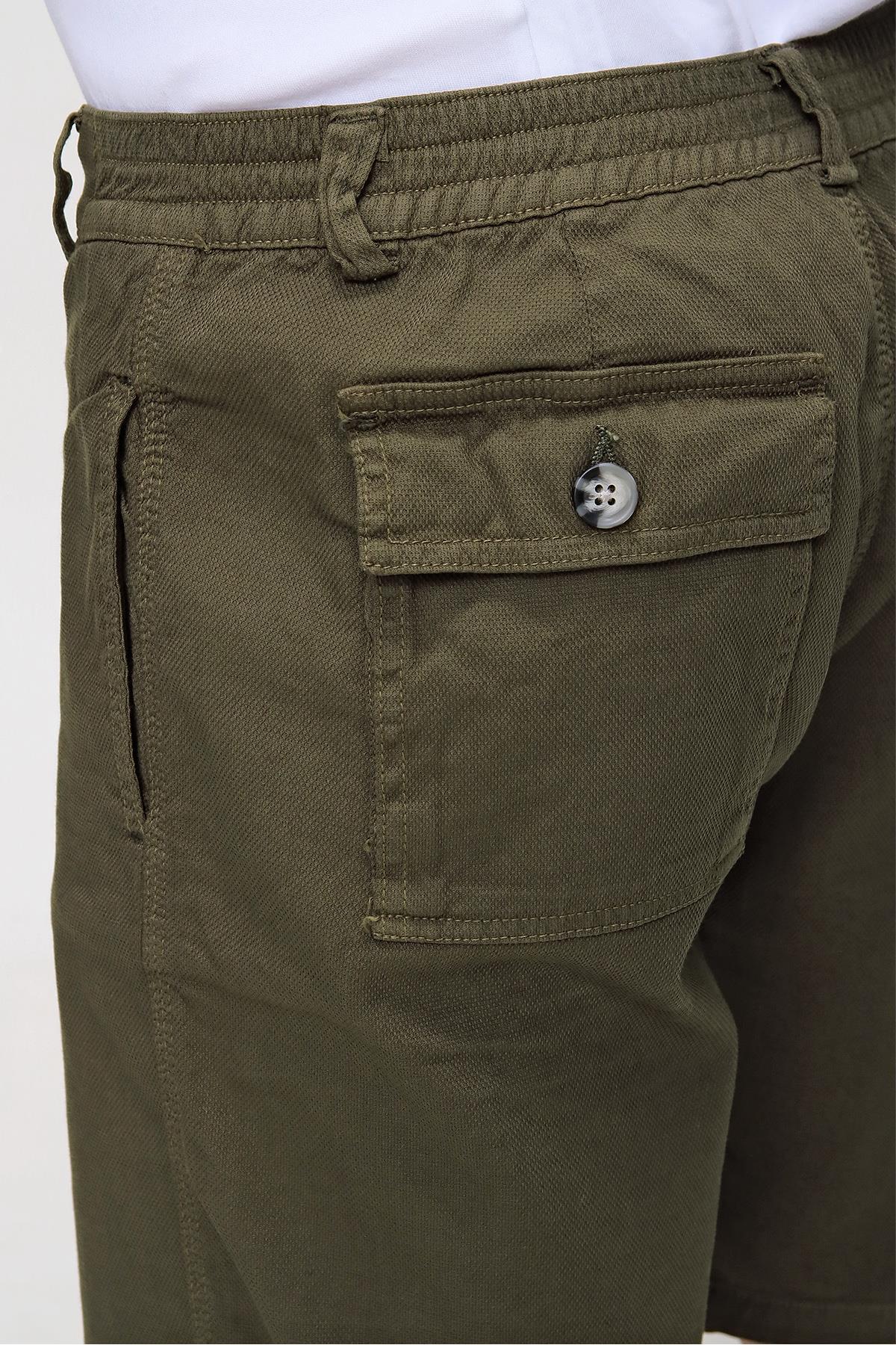 Chuba Erkek Comfort Fit, Beli Lastikli, Armürlü, Şort 21S504