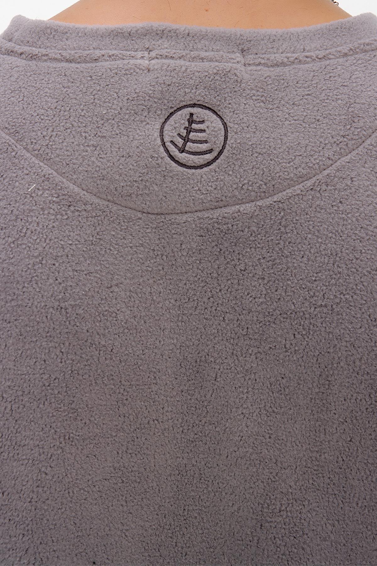 Chuba Erkek Gri Oversize Polar Eşofman Takımı 22W804