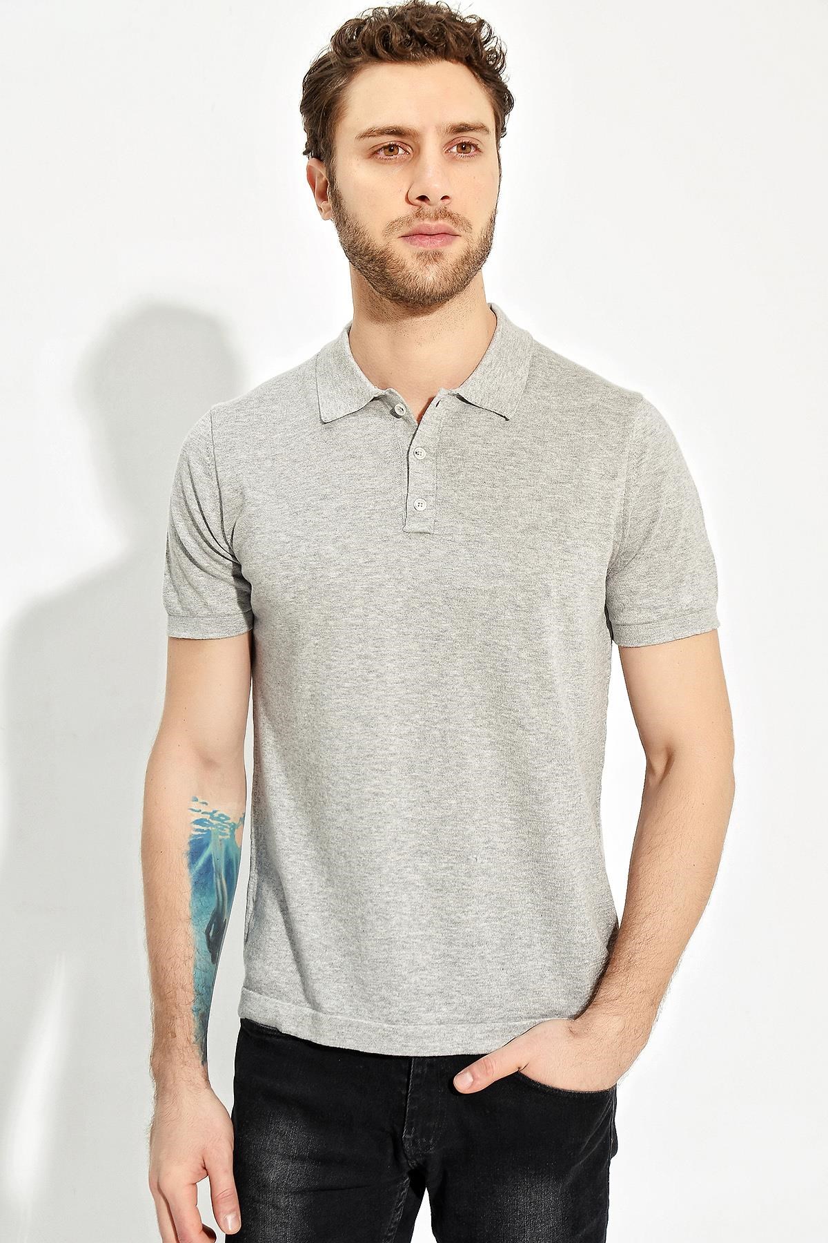 Chuba Erkek Polo Yaka Triko T-Shirt 20S402