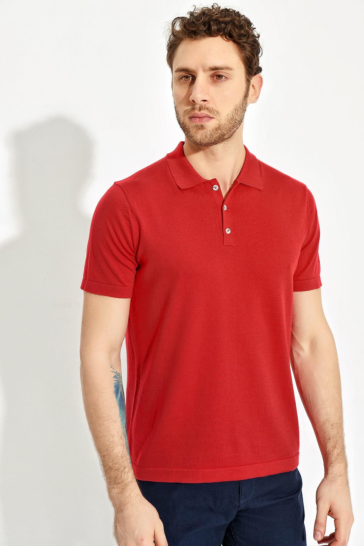 Chuba Erkek Polo Yaka Triko T-Shirt 20S402