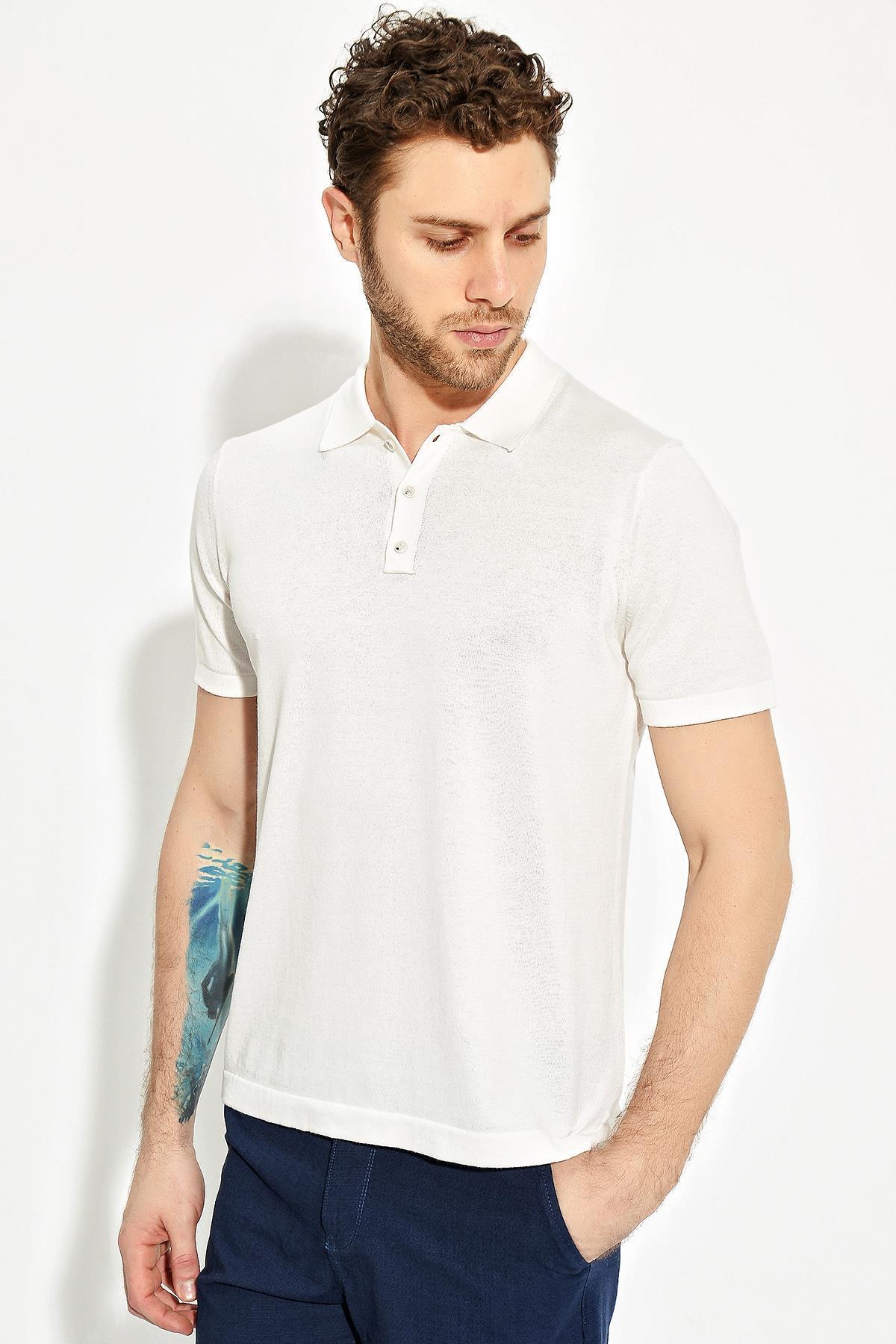 Chuba Erkek Polo Yaka Triko T-Shirt 20S402