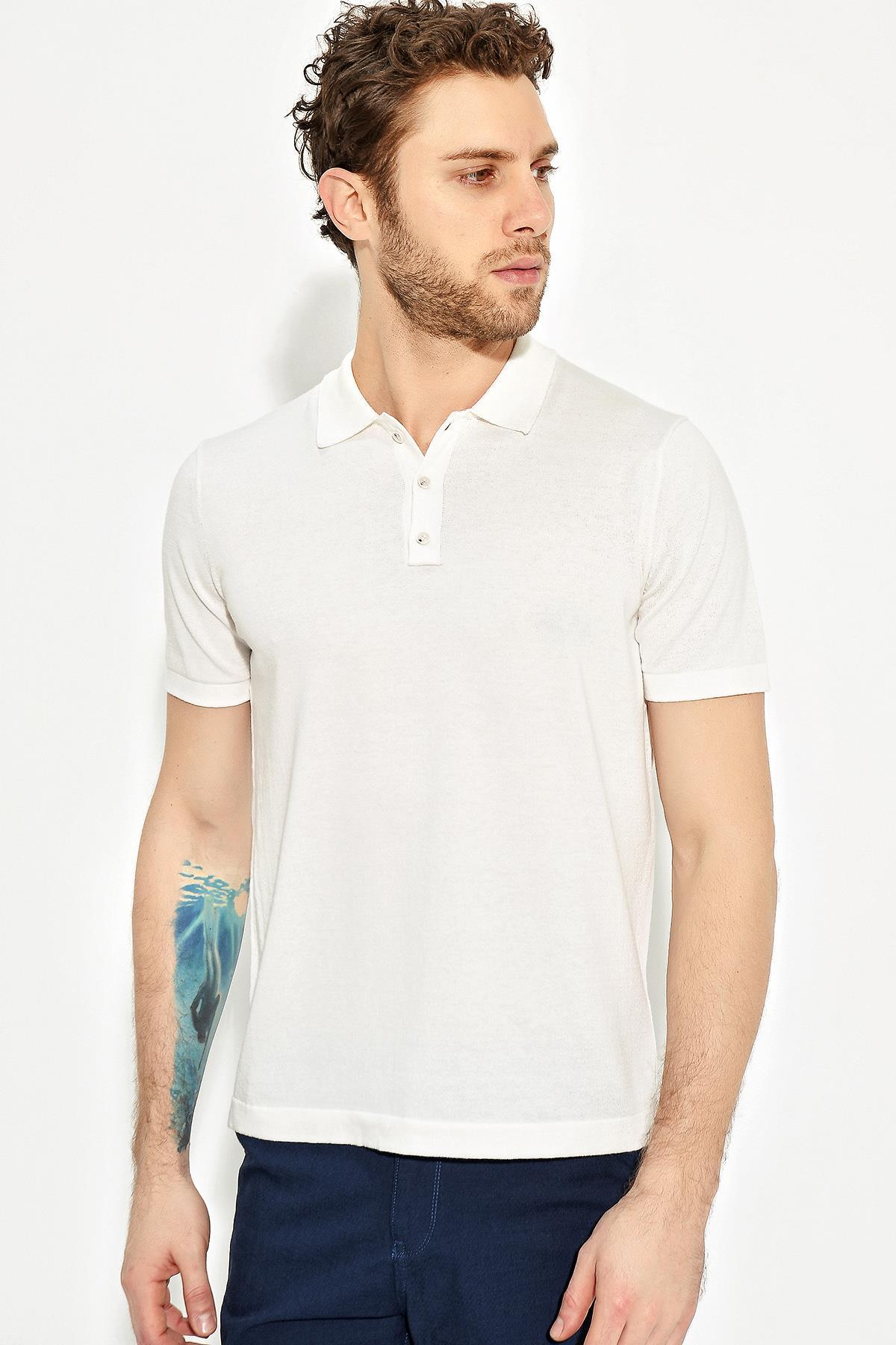 Chuba Erkek Polo Yaka Triko T-Shirt 20S402