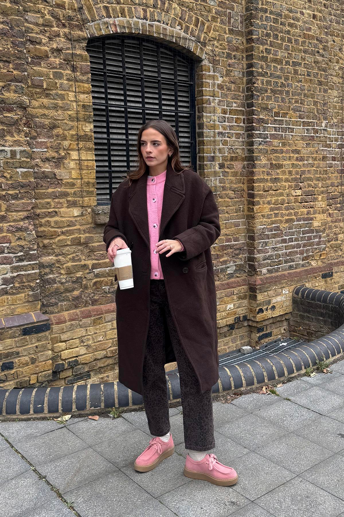 Chuba Kadın Bisiklet Yaka Düğmeli Yumuşak Dokulu Triko Hırka Pembe 26W3033