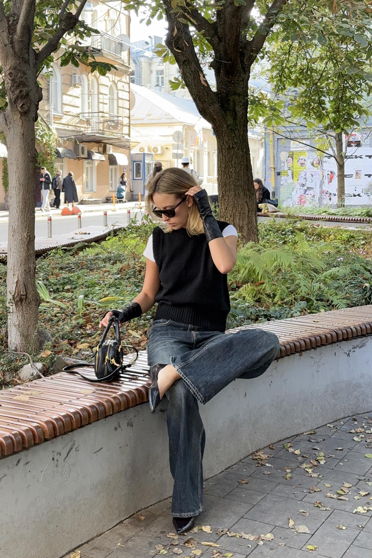 Chuba Kadın Bisiklet Yaka Yumuşak Dokulu Triko Süveter Siyah 26W3034