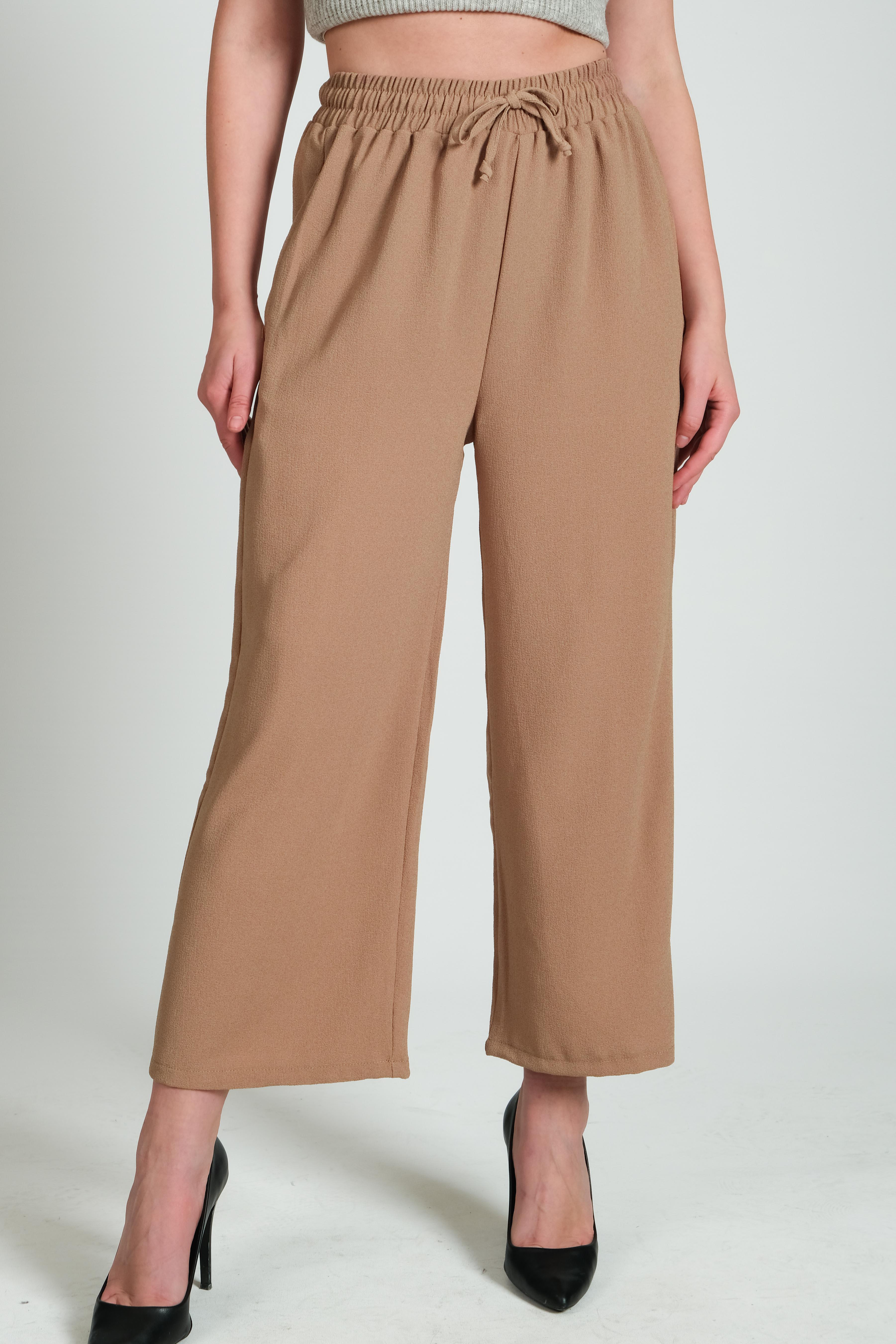 CHUBA Kadın Bol Kesim Şalvar Pantolon Taba 23W402