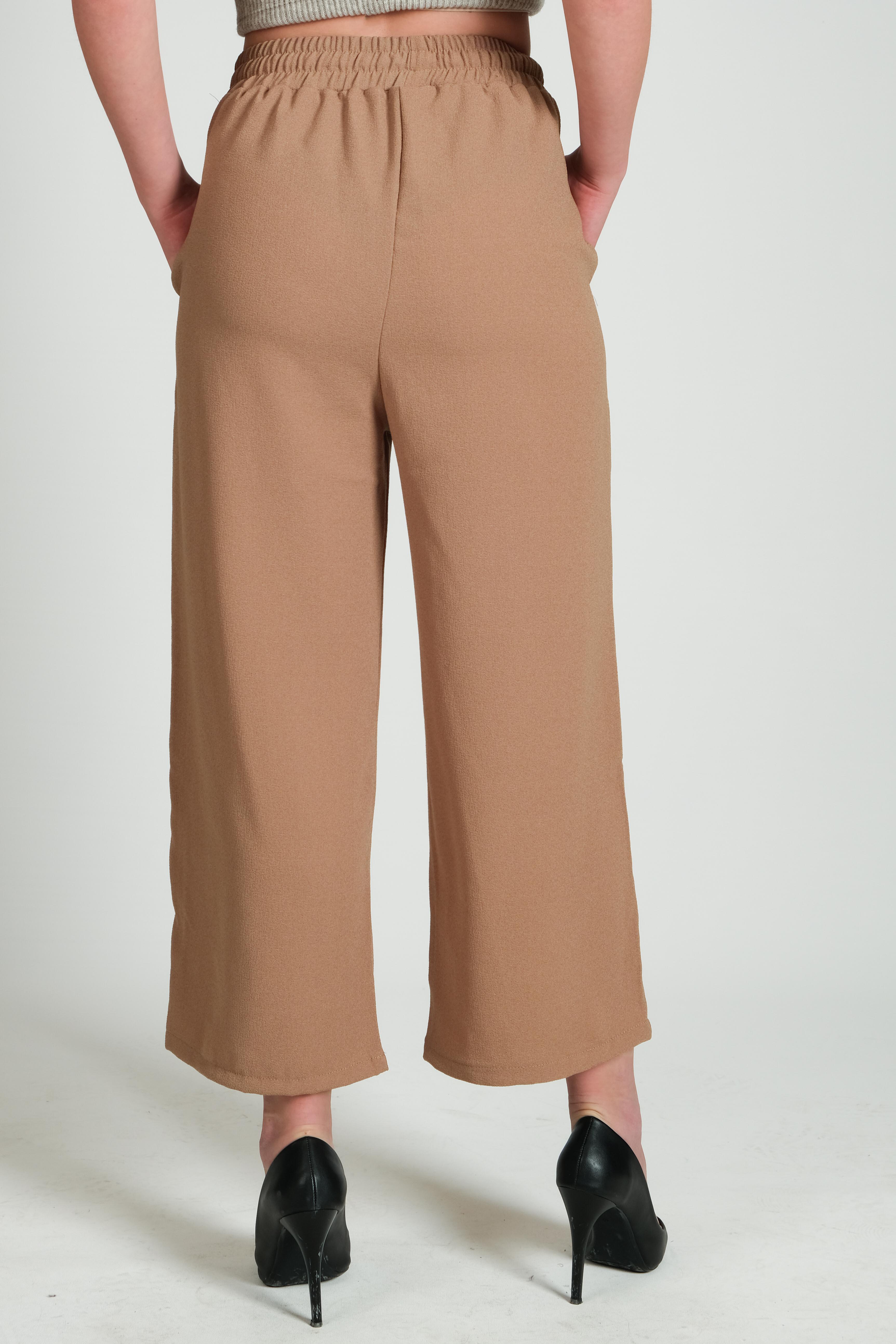 CHUBA Kadın Bol Kesim Şalvar Pantolon Taba 23W402