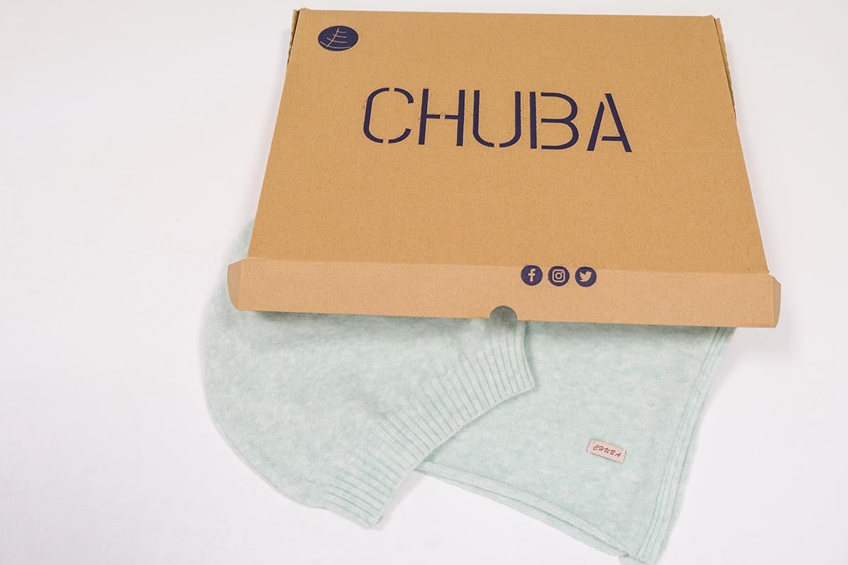 Chuba Kadın Melanj Yumuşak Tuşe Atkı Bere Takımı Mint 23W505