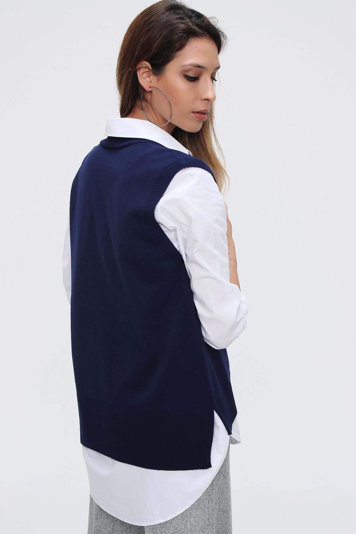 Chuba Kadın Triko Süveter 21W124