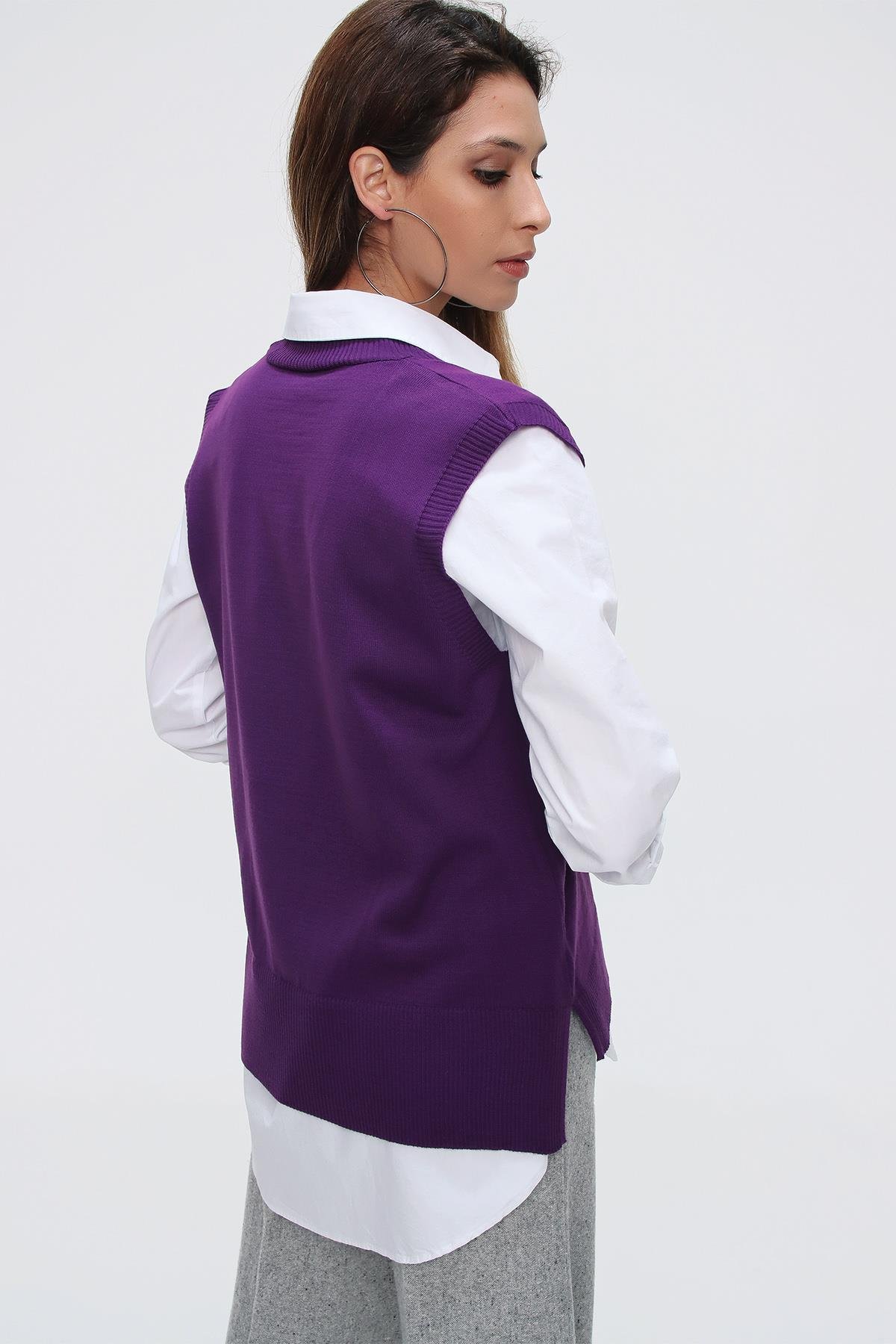 Chuba Kadın Triko Süveter 21W124